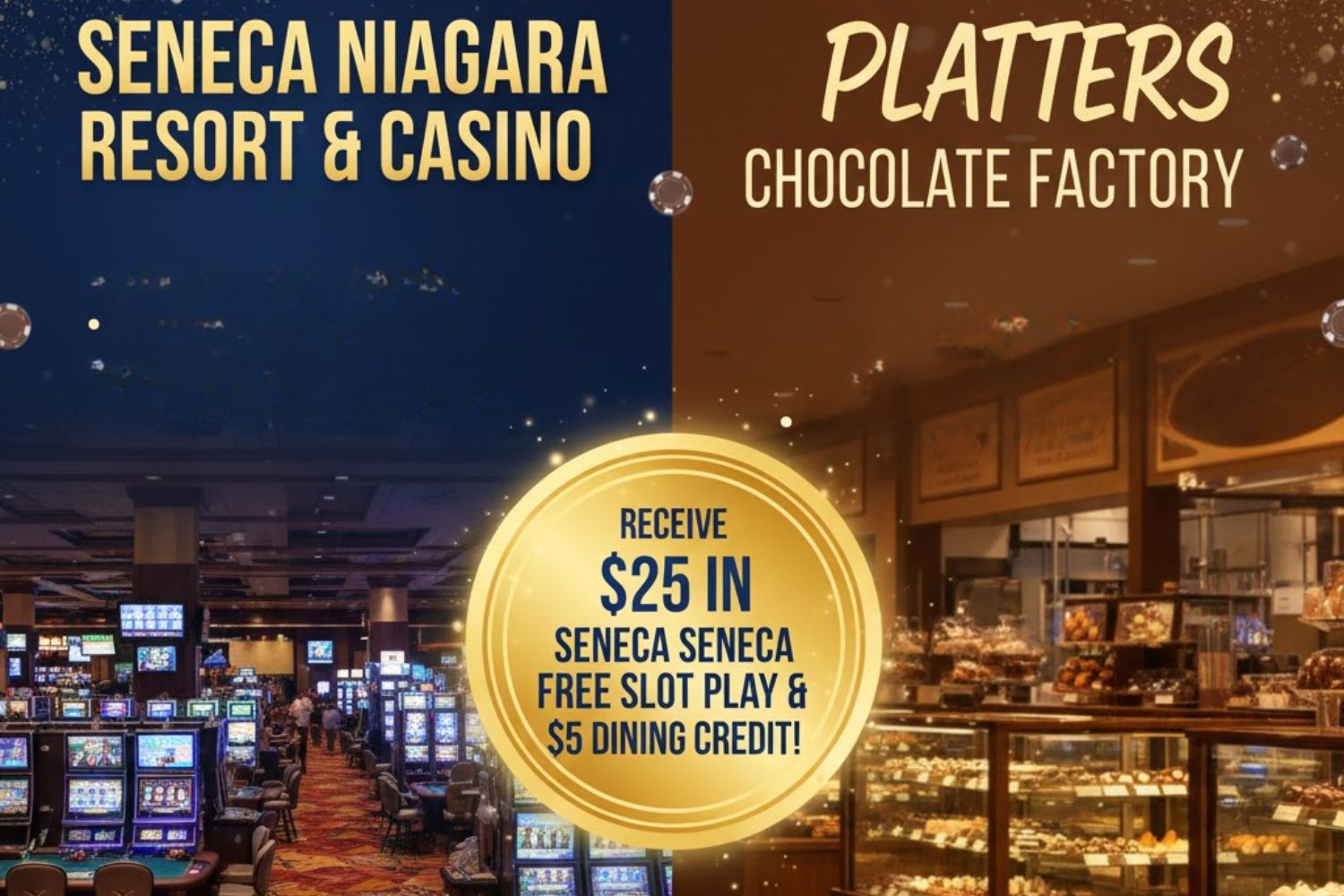 Seneca Niagara Casino & Platters Chocolate - Wed., Feb. 11, 2026